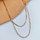 Chain Duo Necklace