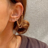 Duo Stud Link XL Earring
