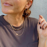 Duo Stud Link XL Earring