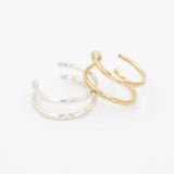 MIDNIGHT DOUBLE EAR CUFF