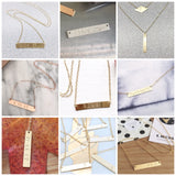 MIDI BAR NECKLACE (CUSTOM/PERSONALIZE)