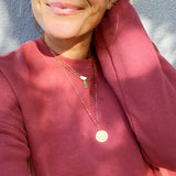 COIN PENDANT NECKLACE