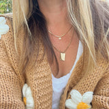 FLOWER POWER CHARM NECKLACE