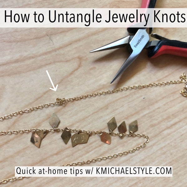 How to Untangle Jewelry Knots